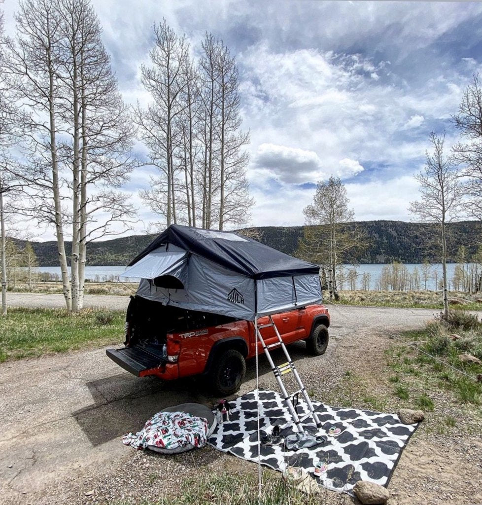 Overland Vehicle Systems Nomadic 3 Extended Roof Top Tent - Dark Gray