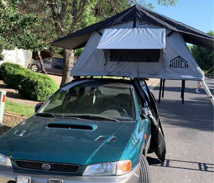 Hutch Tents Prospector 2 With Skylights