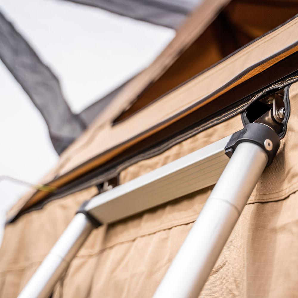 tent cda Tuff Stuff Roof Top Tent Annex Room, W/ Floor, Delta Overland & Trailhead TS-ANX-DLT-TH