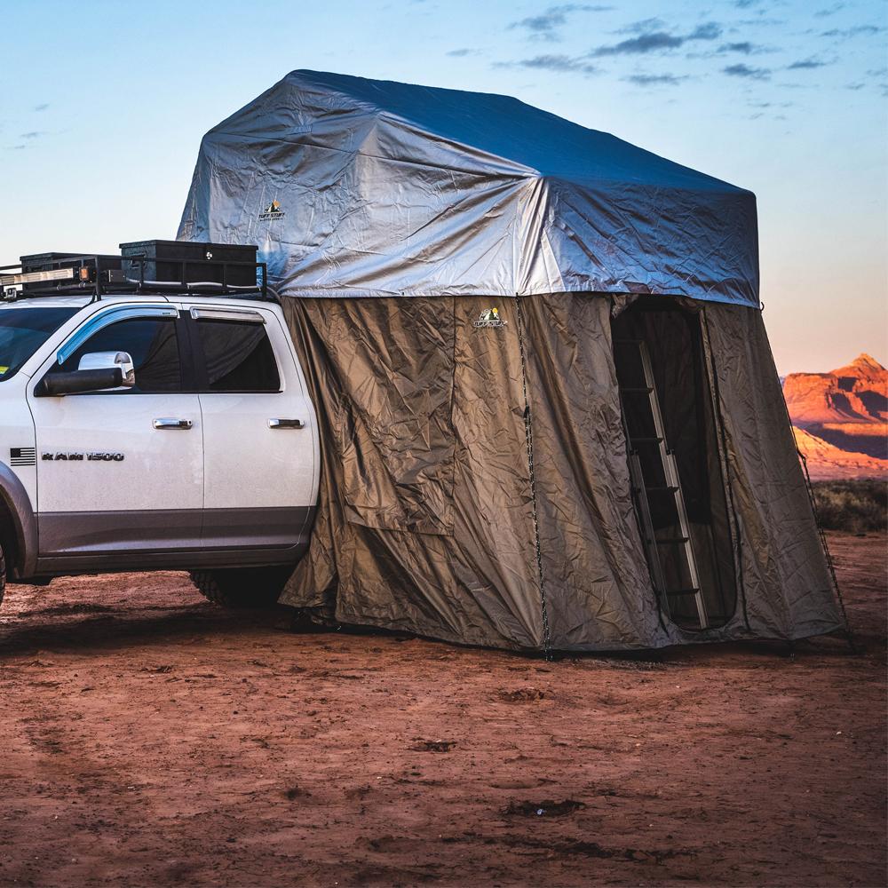 roof tent with annex Tuff Stuff Overland Roof Top Tent Annex Room, Ranger 65 or Elite