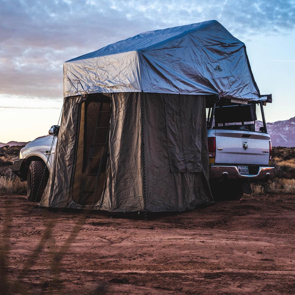 roof top tent with annex Tuff Stuff Overland Roof Top Tent Annex Room, Ranger 65 or Elite