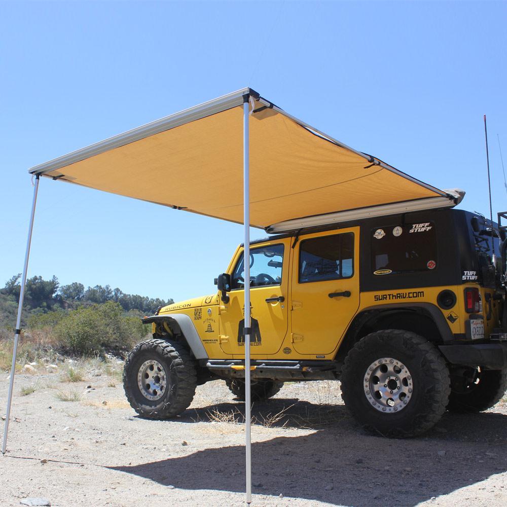 roof top tent awning Tuff Stuff Overland TS-AWN-RT-6.5 Roof Top Awning, 6.5' X 8'
