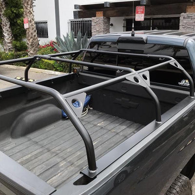 Tuff Stuff Roof Top Tent Truck Bed Rack, Adjustable, Powder Coated 51"