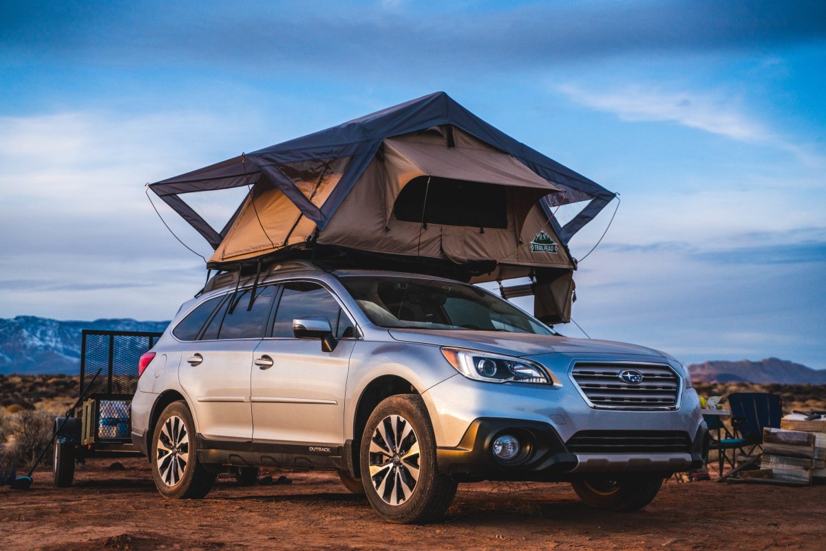 Tuff Stuff TRAILHEAD Roof Top Tent, 2 Person